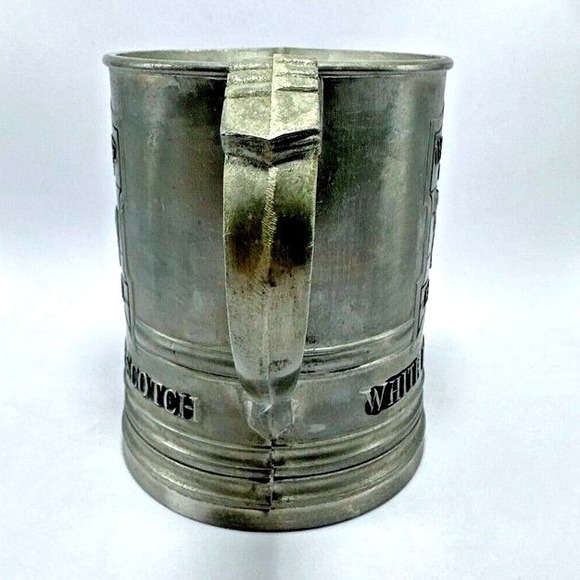 White Horse Cellar Scotch Pewter Tankard Mug Established 1742 - Picture 3 of 13